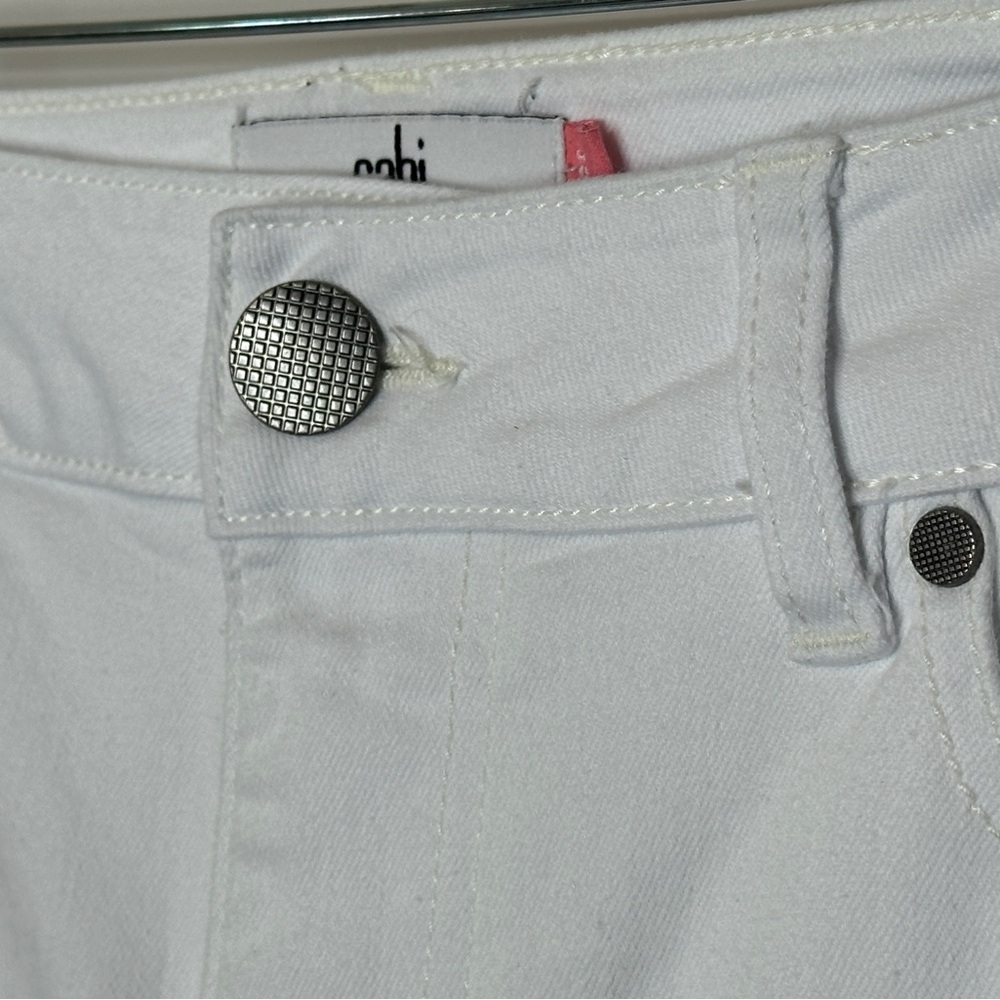 CAbi White Trouser Jeans | #5880 Slight Flare - Picture 3 of 15